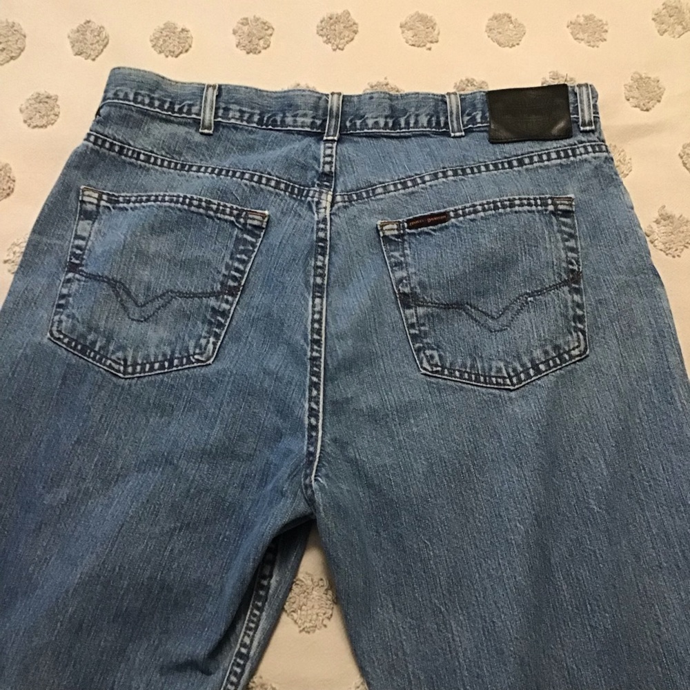 Harley Davidson Men’s Straight Leg Jeans. Size 40” x 32l L - Picture 5 of 12